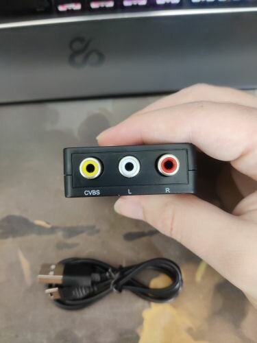 AV RCA Adapter HDMI-compatible RCA AV CVSB LR Video Composit