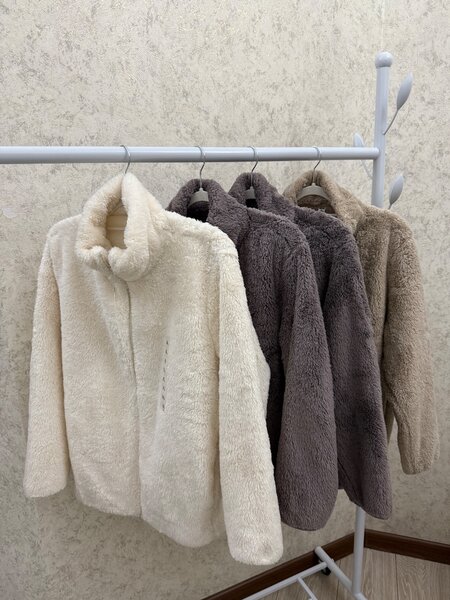 Флисовая пушистая куртка от Uniqlo Япония