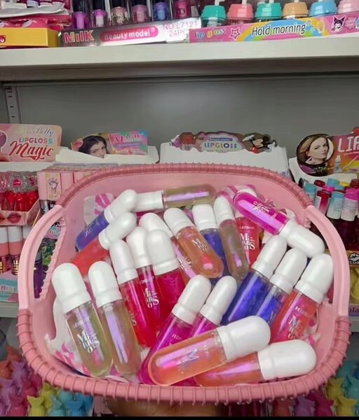 Ensemble de brillants à lèvres colorés