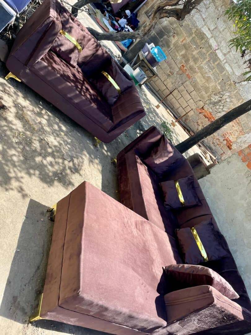 L shaped sofa