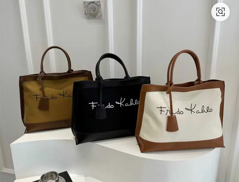 Sac à main en toile élégante