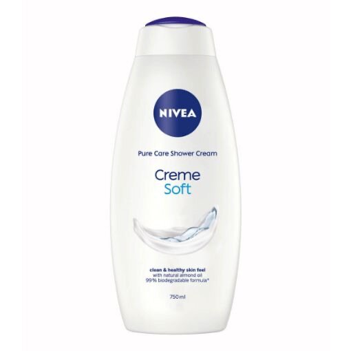 Nivea creme soft shower cream 750ml