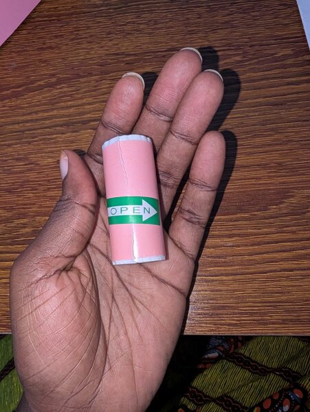 Rouleau thermique coloré