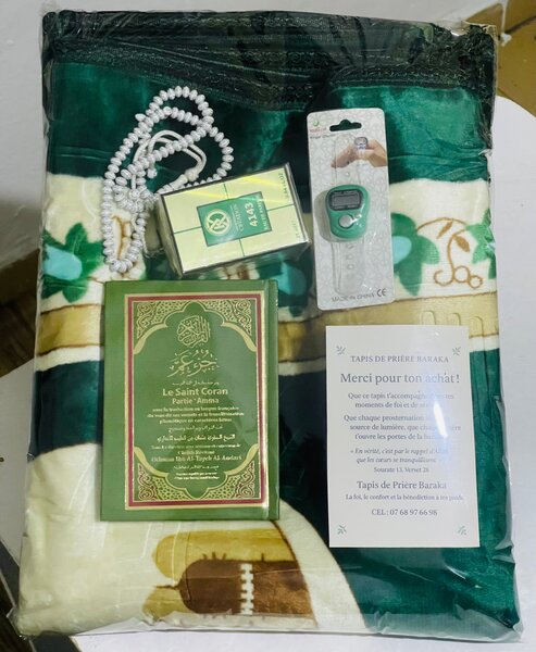 Tapis de prière velours