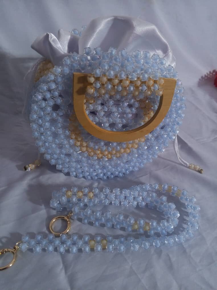 Sac à main en perles