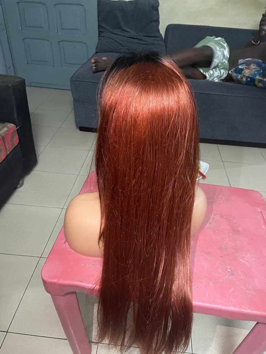 Perruque longue naturelle