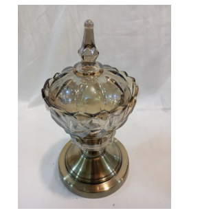 Glass Candy Decor Vase