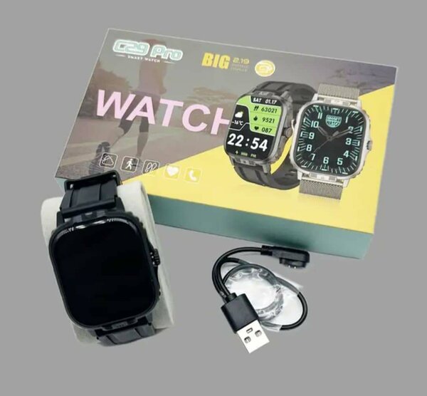 Montre intelligente connectée - 2 bracelets