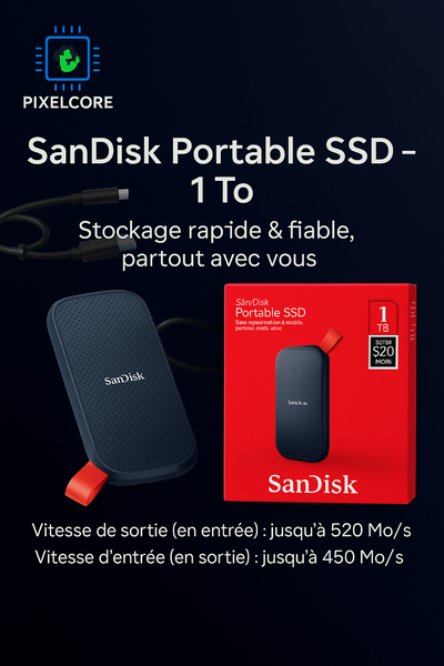 SanDisk SSD Portable 1 To
