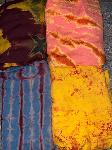 Tissu Batik Multicolore