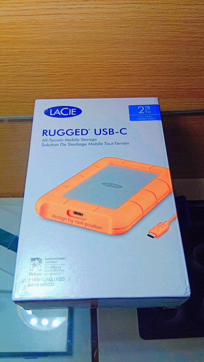 LaCie Disque Dur Extérieur 2TB