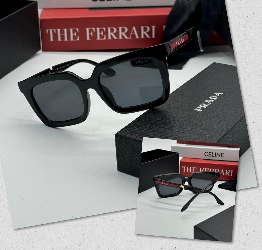 Prada sunglasses are available