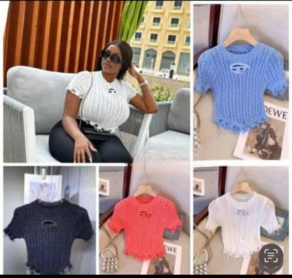 Ladies club top available