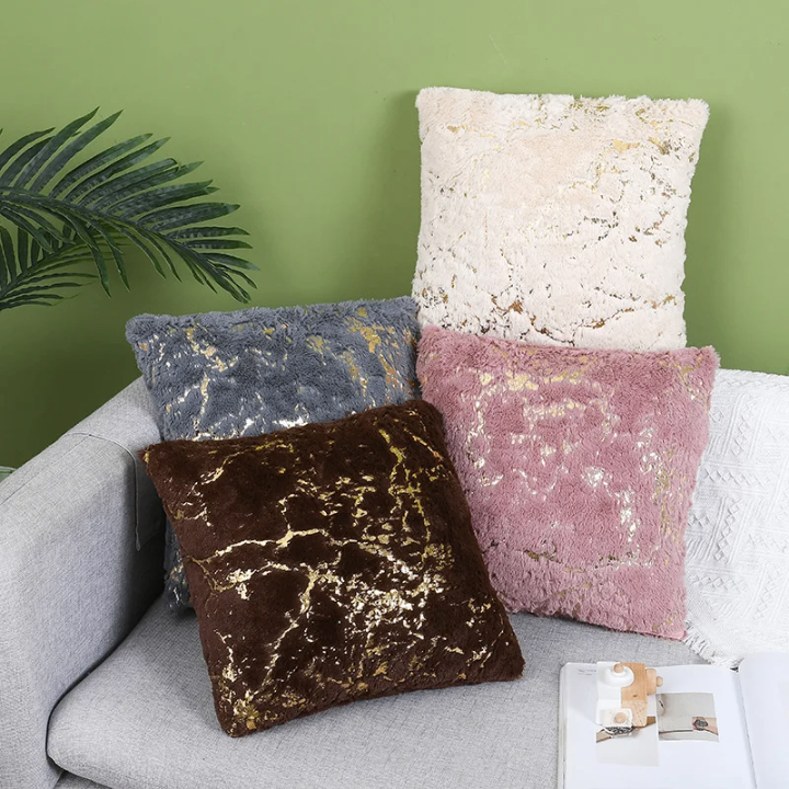 Coussins Velours Métallisés