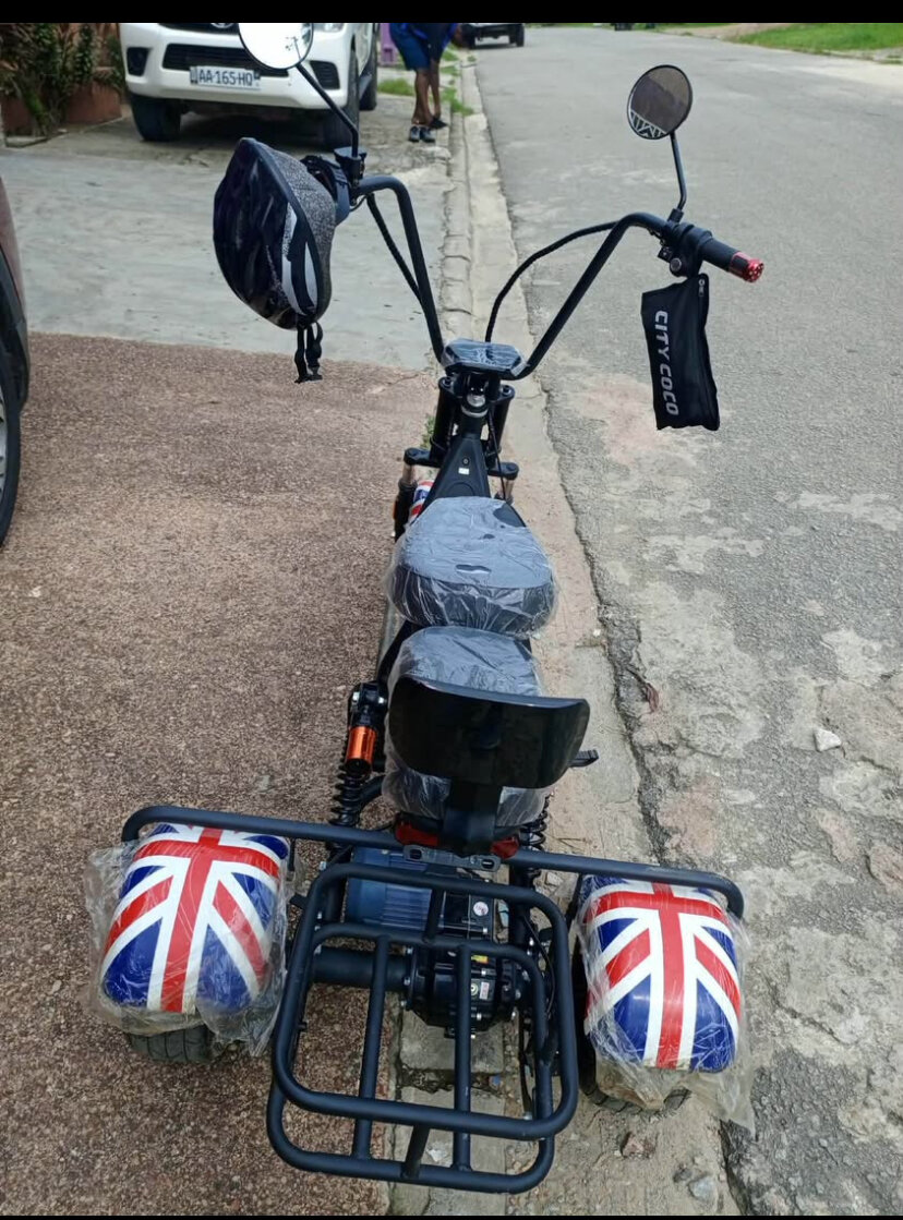 Moto électrique pliable Union Jack
