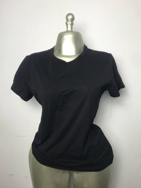 T-shirt basique noire femme