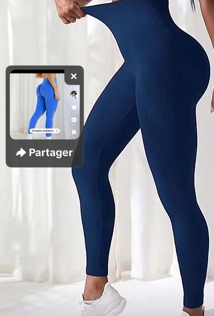Leggings de sport taille haute