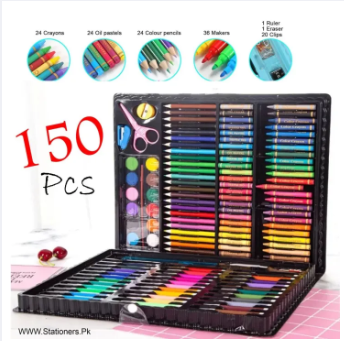 Best Large Drawing Art Set Painting set Children Drawing Set Water Color Pen Crayon Oil Pastel Drawing Tool Art supplies stationery 42/68/86 Pcs