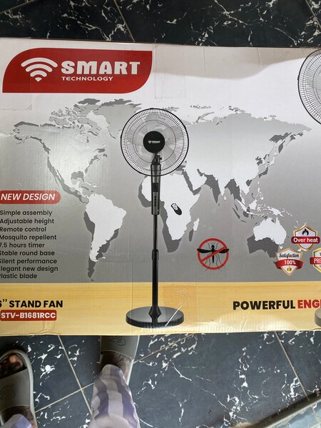 Ventilateur sur pied télécommandé