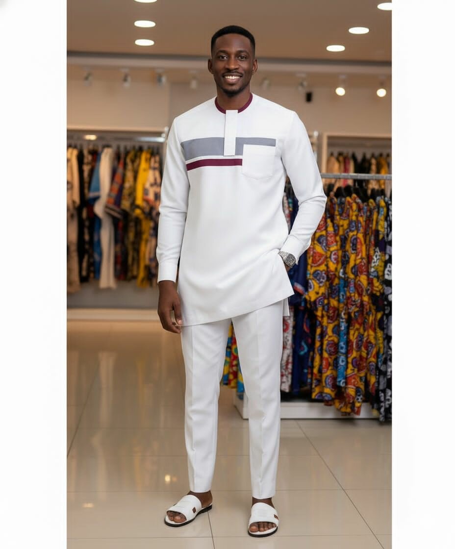 Ensemble tunique homme