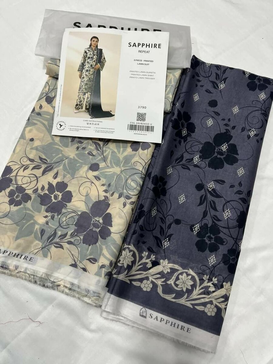 Sapphire 3pc Lawn