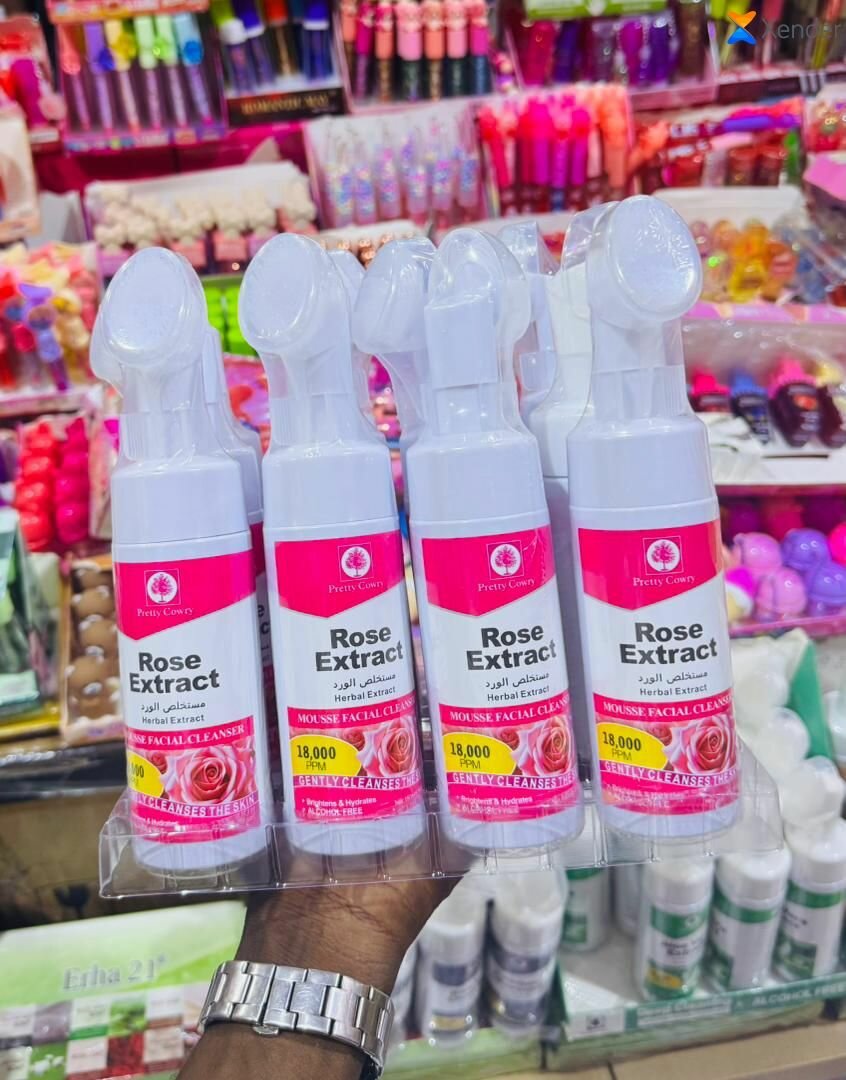 Mousse Nettoyant Extrait de Rose