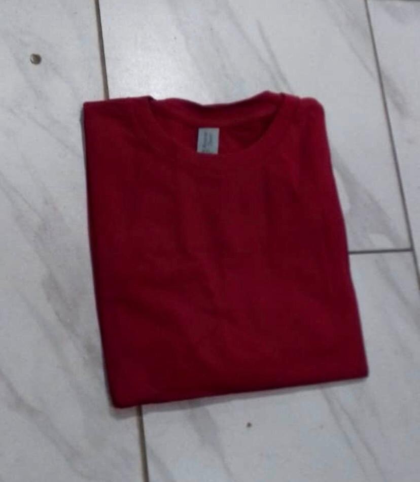 T-shirt rouge tendance