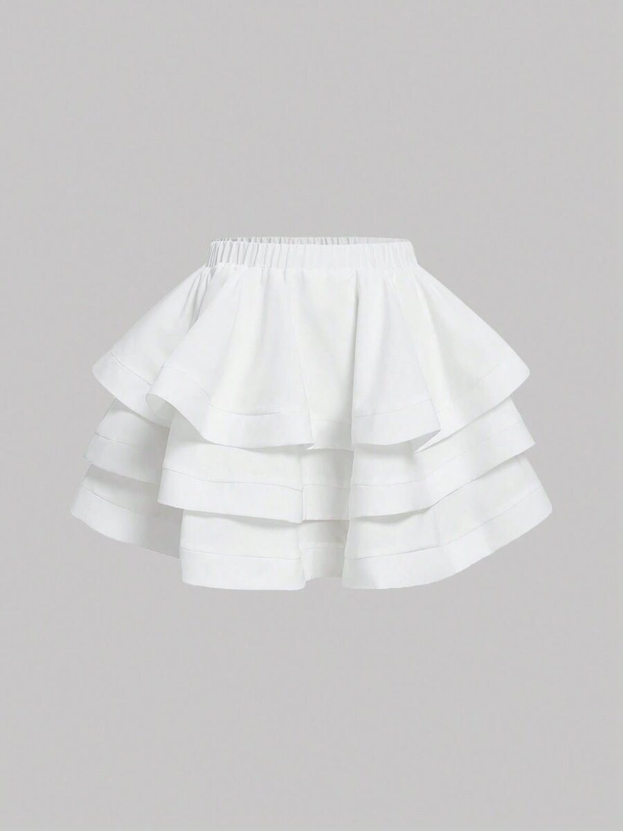 Jupe Blanche Plissée
