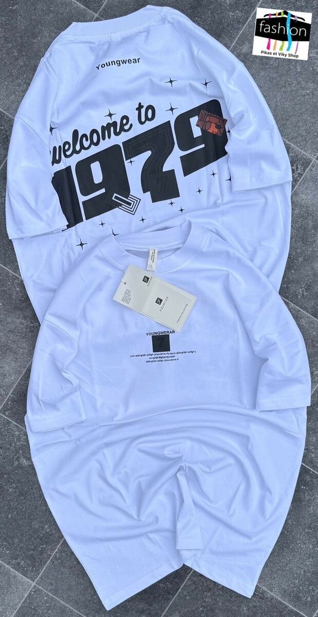 T-Shirt Blanc 1979