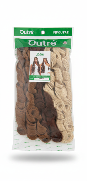 Mèches ondulés french curl