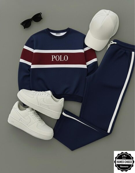 Ensemble de sport Polo homme