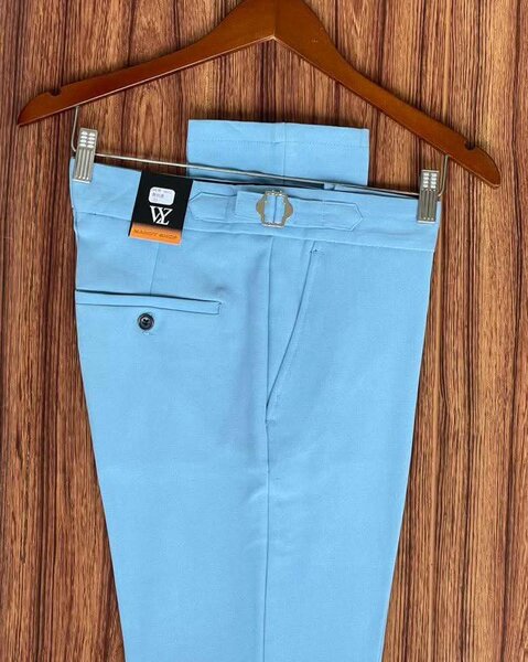 Pantalon slim homme bleu