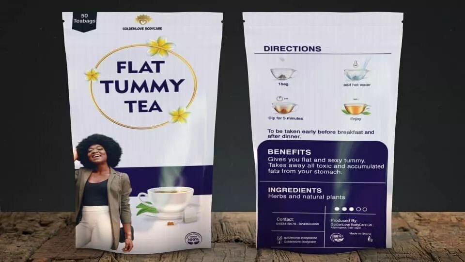 Flat tummy tea