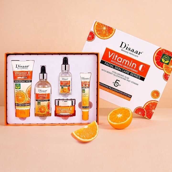 Série de soins visage Vitamin C