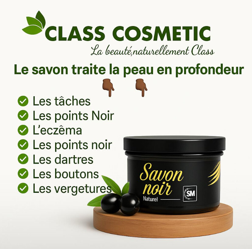 Savon Noir Naturel Royal Cosmétik