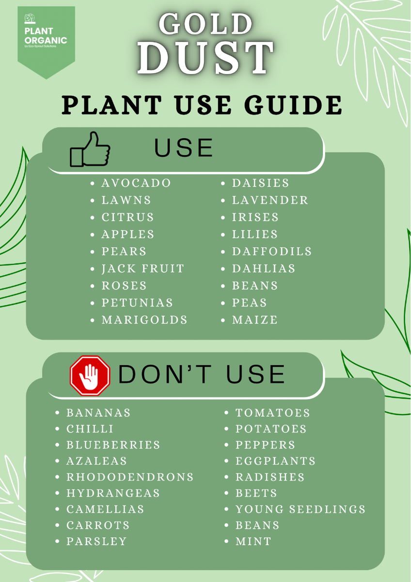 Gold Dust Organic Fertilizer