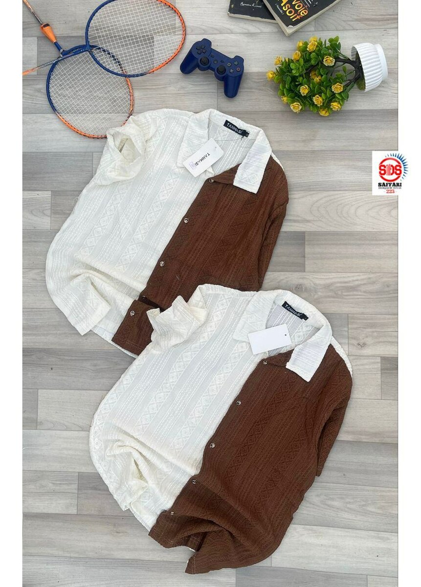 Chemise homme bicolore