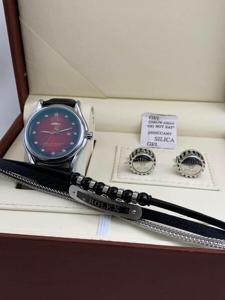 Quality Casio Leather watch Set