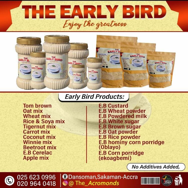 The early bird breakfast produ