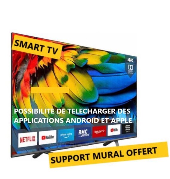 Smart TV 4K écran HD