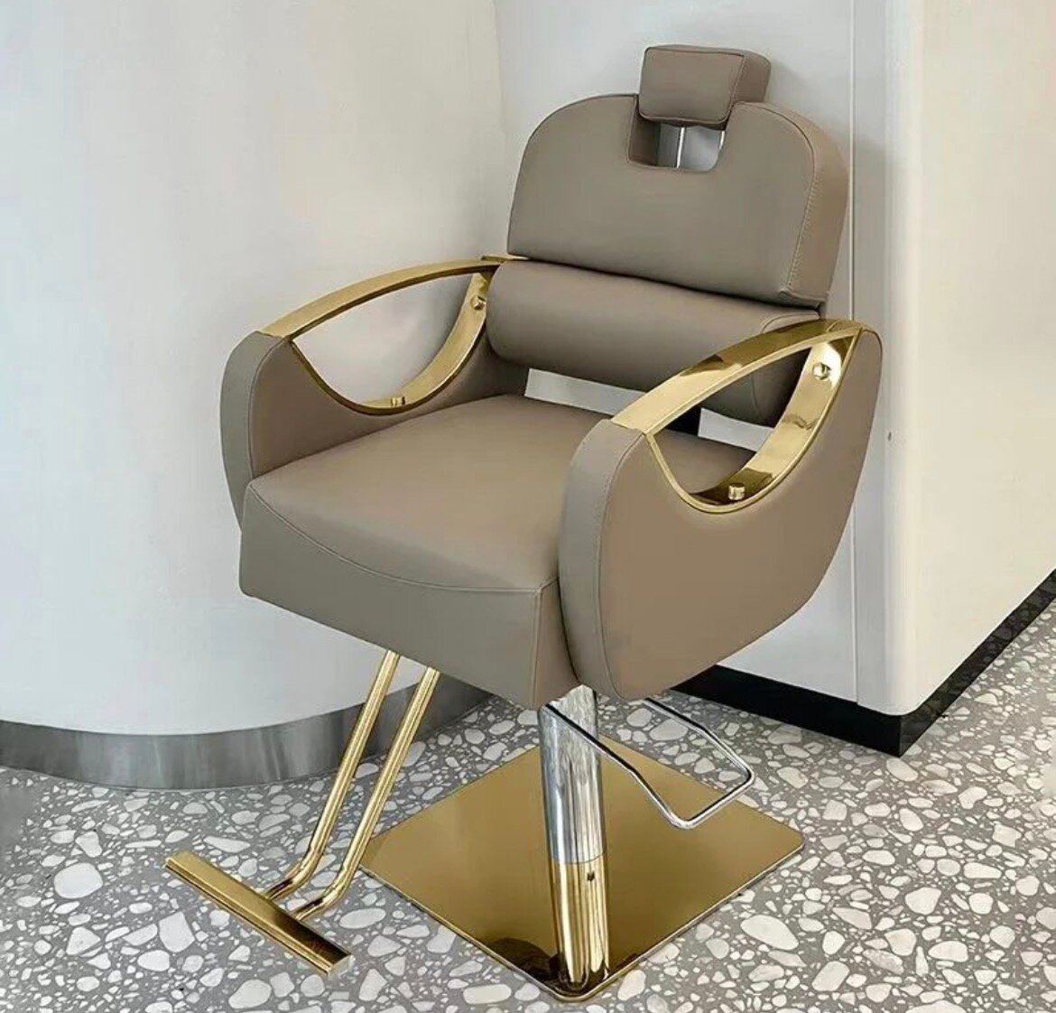 Chaise de salon de coiffure luxe