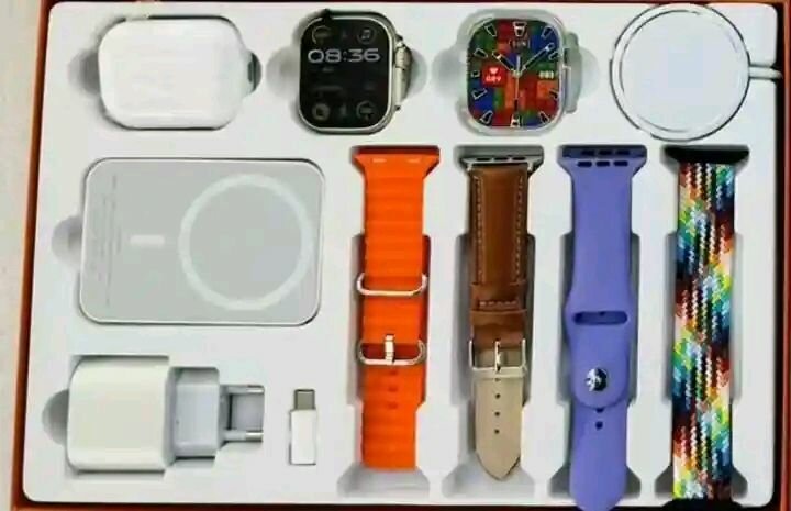 Montre connectée avec accessoires