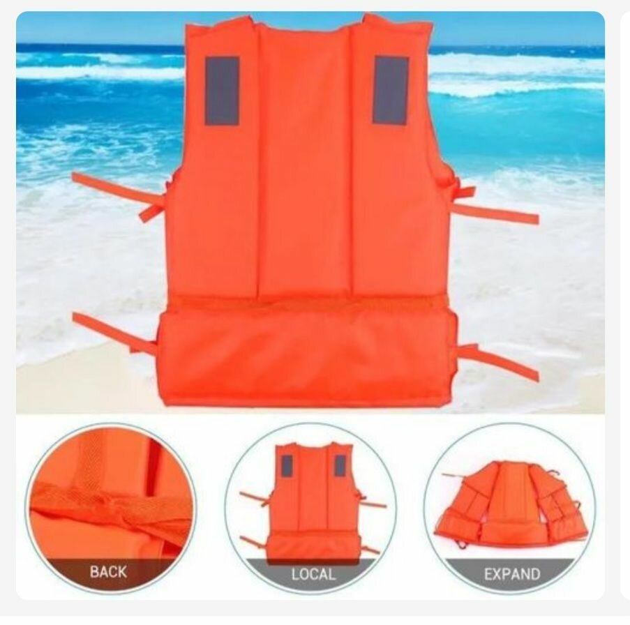 Gilet de sauvetage orange