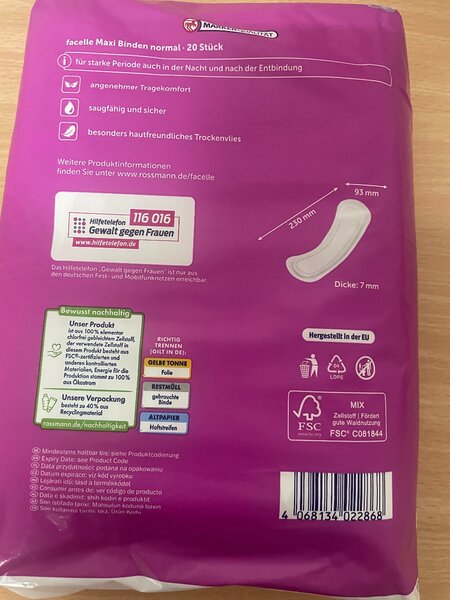 Serviettes Maxi Nuit Facelle