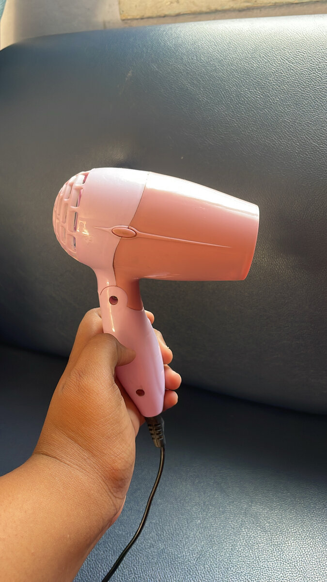 Mini Sèche-cheveux rose