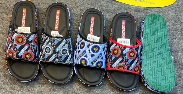 Zaza & Louis Vuitton Slides