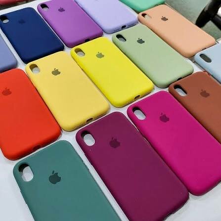 Coques en silicone pour iPhone