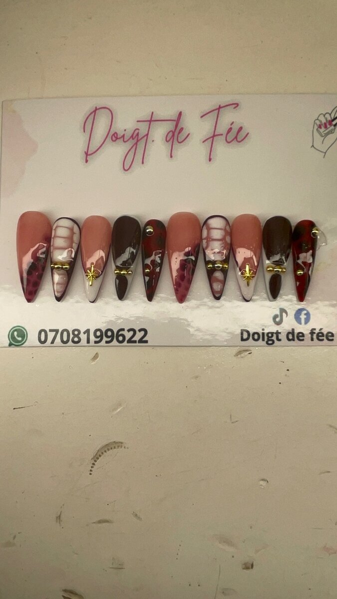 Ongles Press-On Artisanal Chic