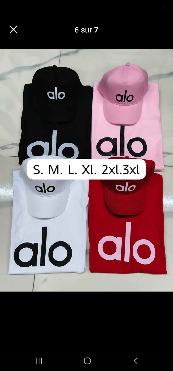 Ensemble T-shirt et Casquette