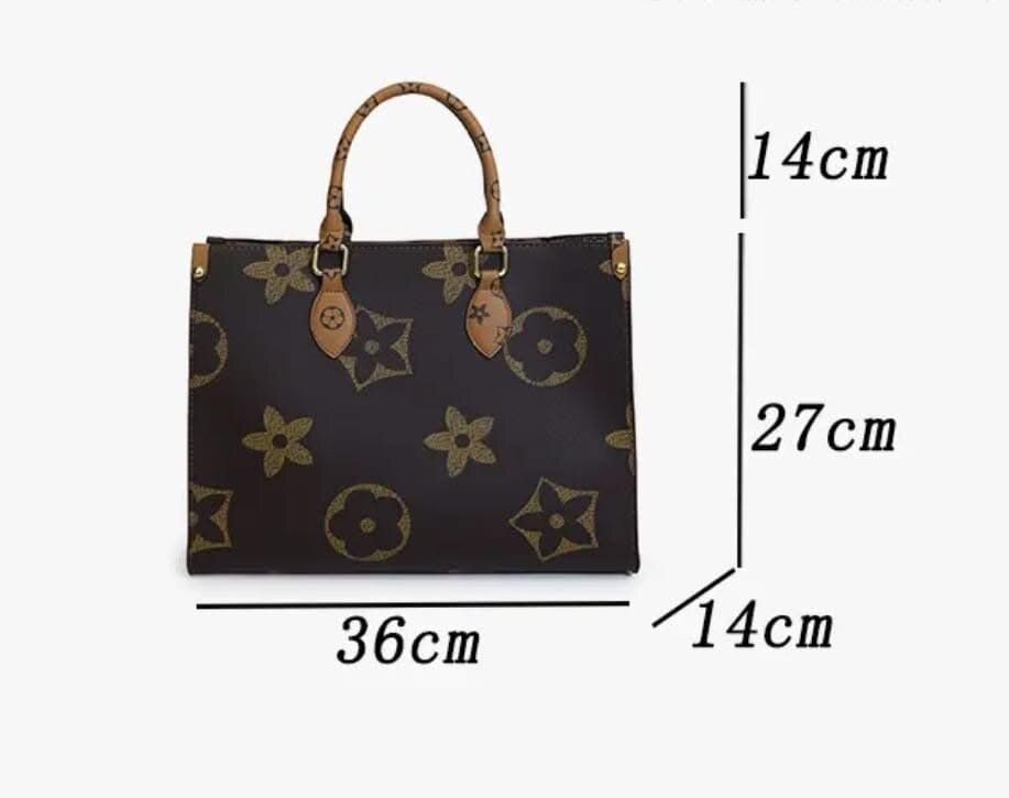 Sac à main en cuir marron pour femme